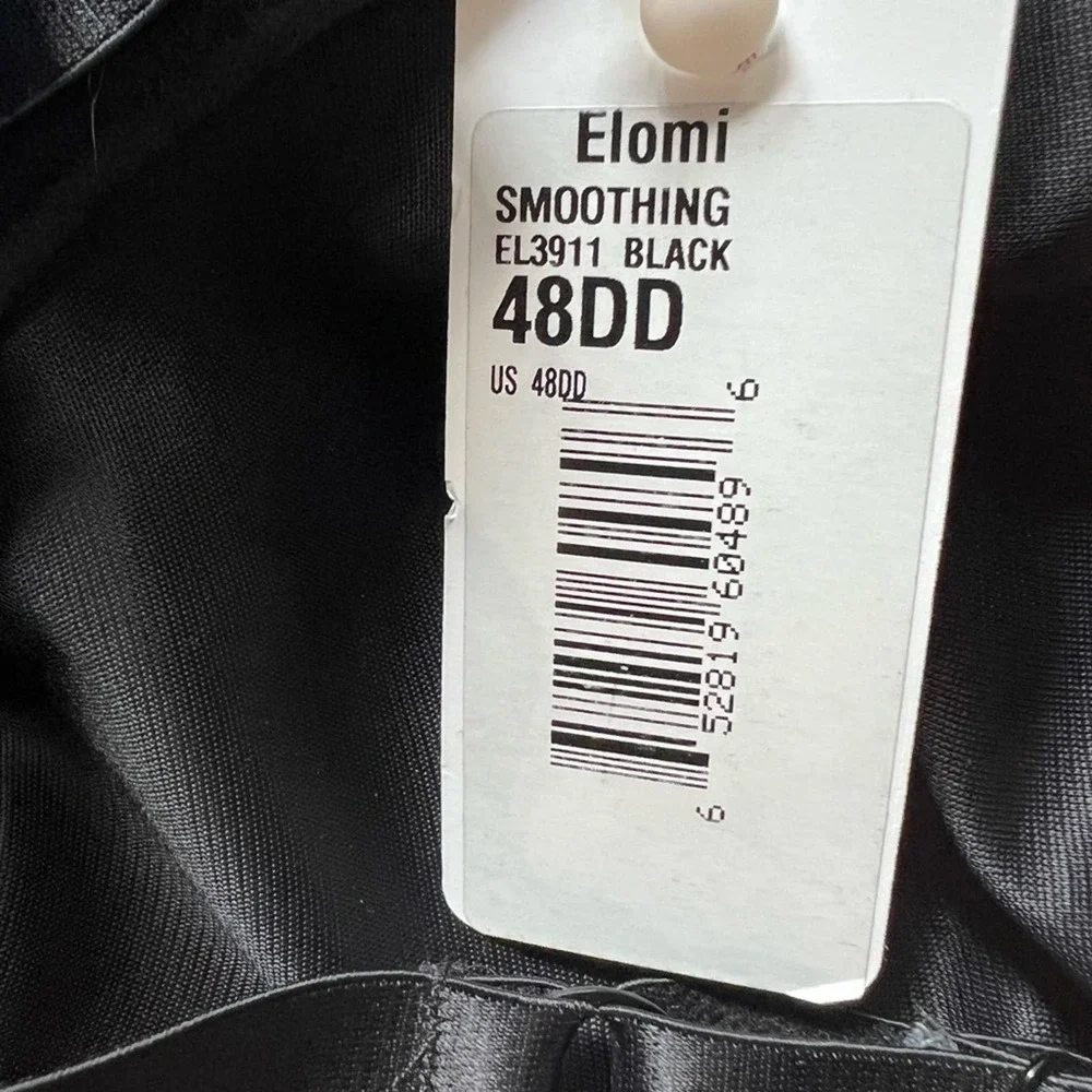 Elomi SMOOTHING EL3911 BLACK US 48DD NWT